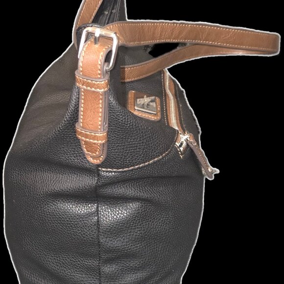 Classic Jaclyn Smith hobo shoulder bag, matching coin purse, compact umbrella - Picture 7 of 14